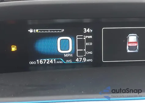 2016 Toyota Prius Three from USA, damaged, VIN JTDKARFUXG3018180